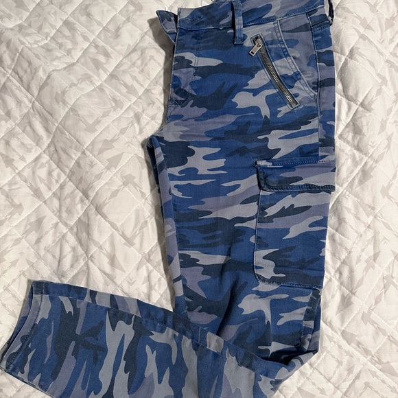 Juliet Mavi Jeans camouflage, blue jeans mid rise - Picture 4 of 5
